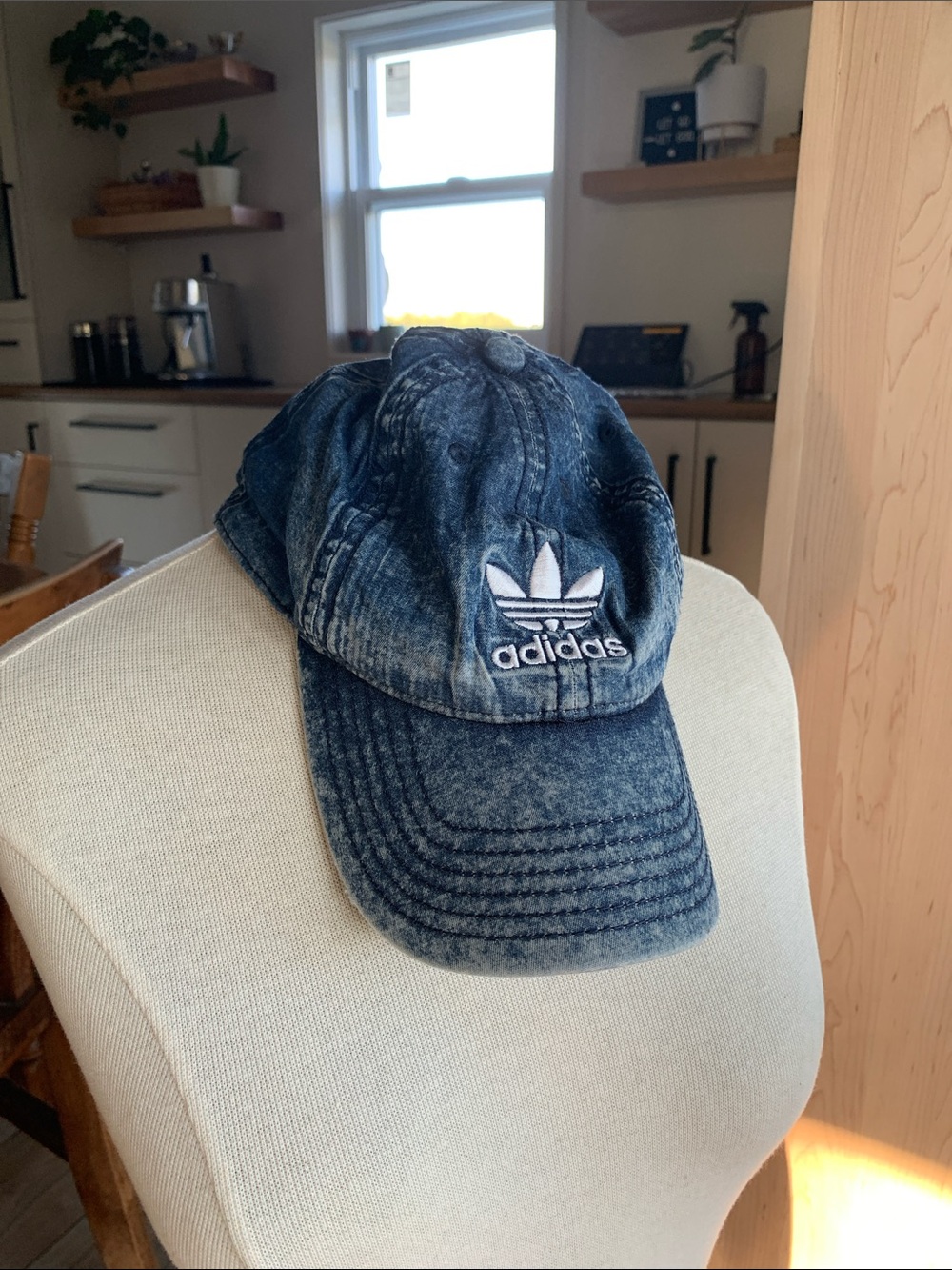 90s mom baseball adidas Washed dad Cap